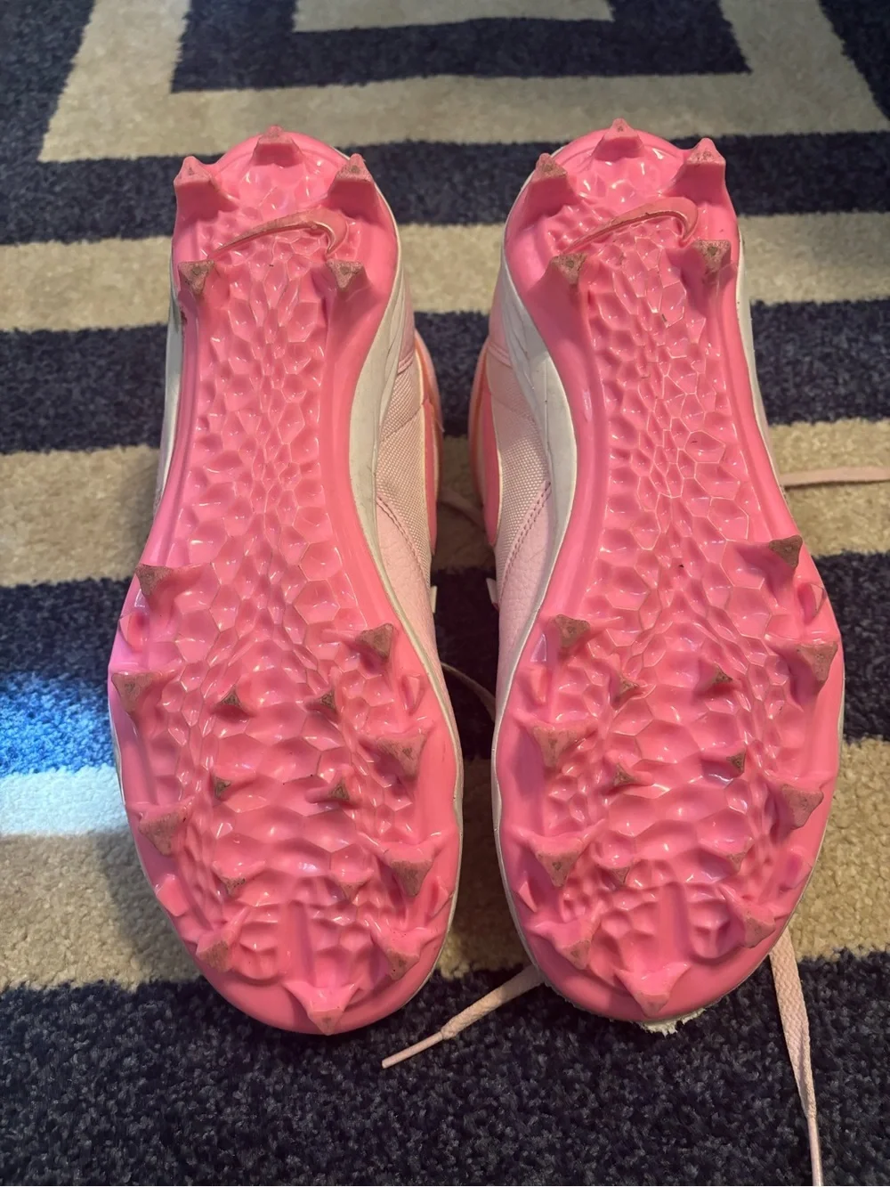 Air Jordan Pink Stadium Cleats